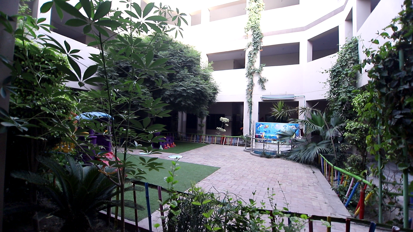 School Corridor